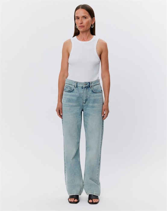 Lou Vintage Blue Denim Jeans